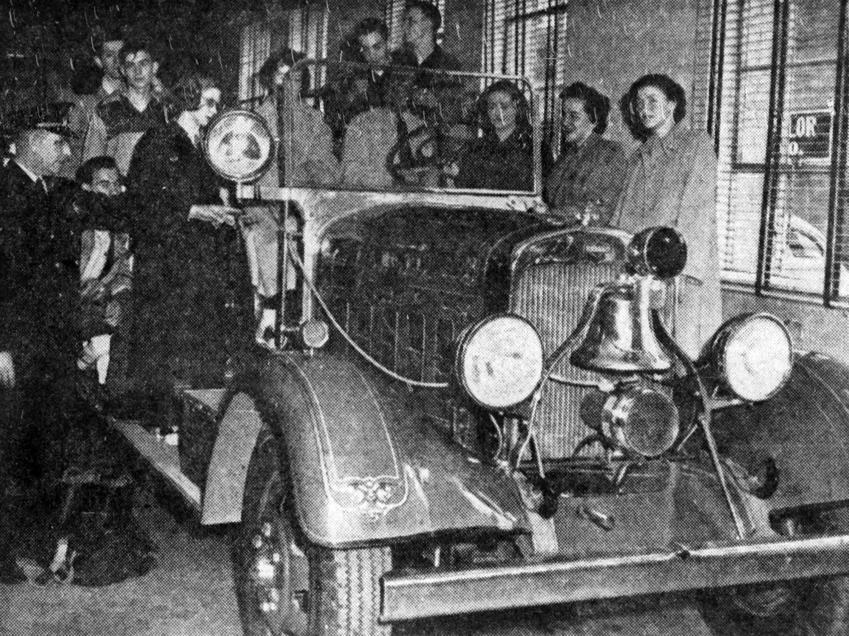 Billings fire engine, 1950
